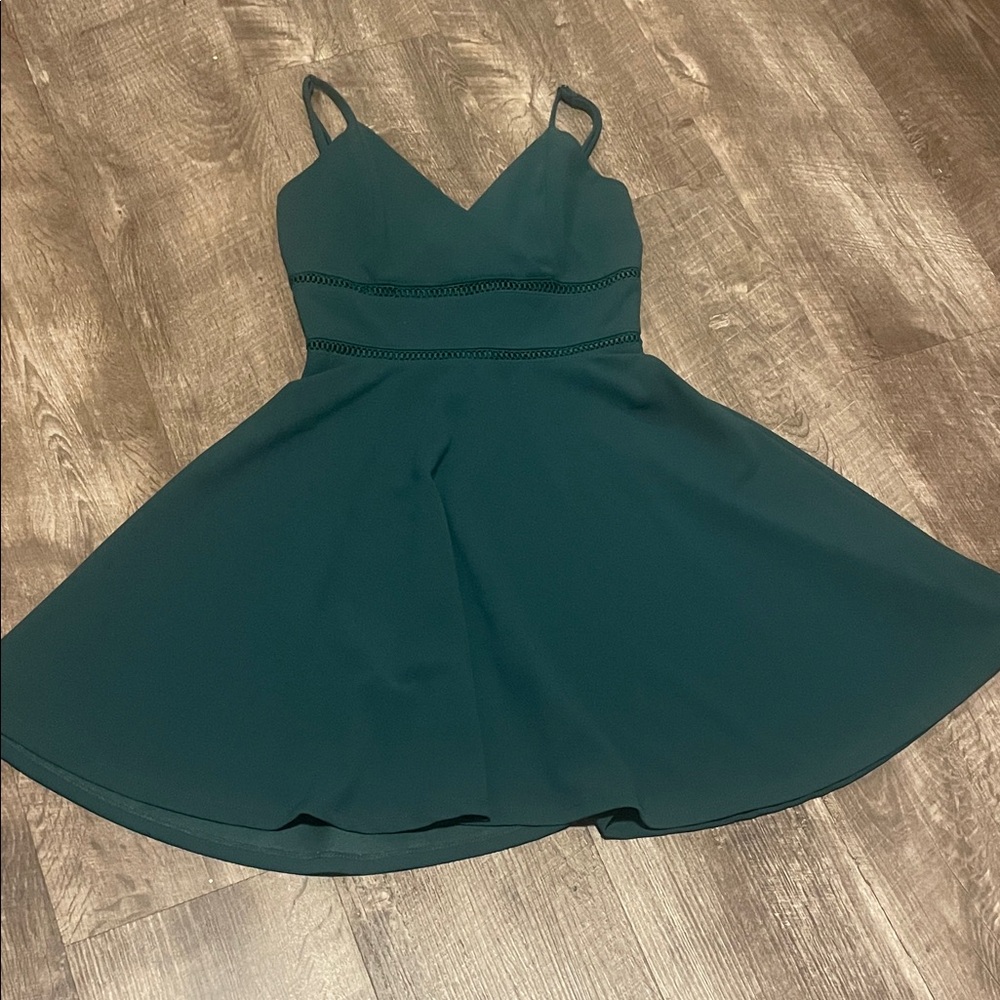Miami Teal Mini Dress